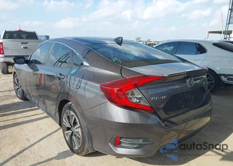 2017 Honda Civic Ex-L z USA, uszkodzony, nr VIN 19XFC1F73HE011122